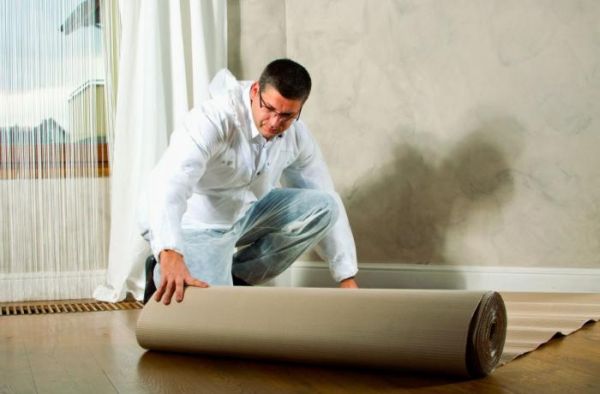 How To Protect Wood Flooring During Home Improvement Work? protecting-the-floor